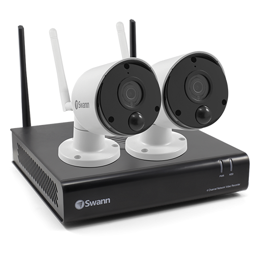 4 Channel 1080p Wireless Security 