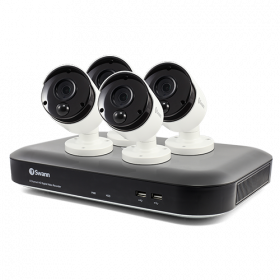 4 Camera 8 Channel 5MP Super HD DVR Security System (Discontinued)