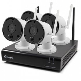 4 Camera 4 Channel 1080p Wi-Fi NVR Security System