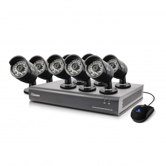 SWDVK-164408 DVR16-4400 - 16 Channel 720p Digital Video Recorder & 8 x PRO-A850 Cameras -